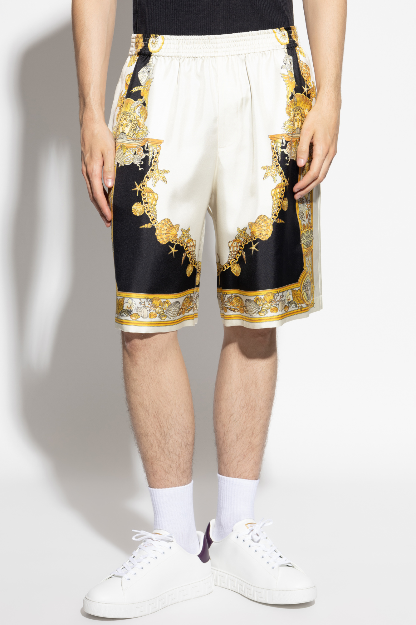 Multicolour Silk shorts Versace - Vitkac AS